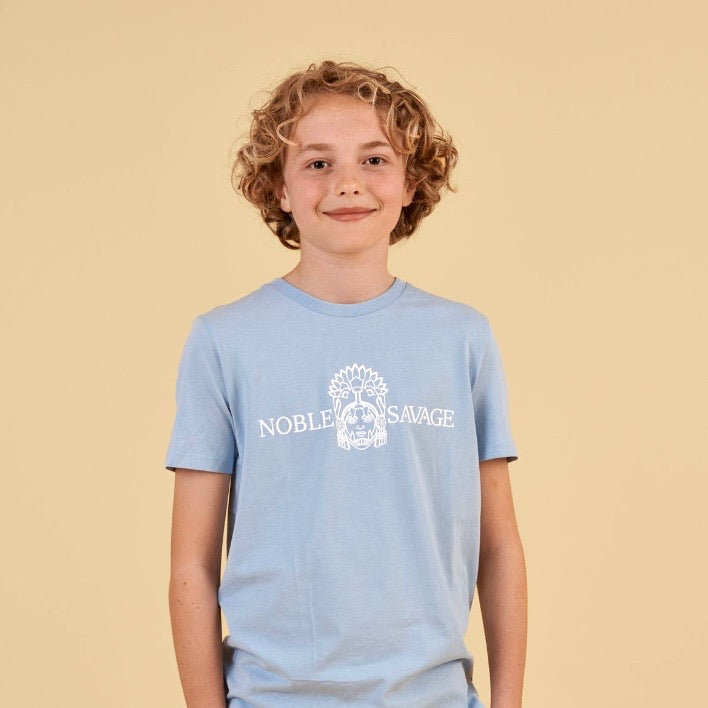 T-shirt Junior, Lyseblå